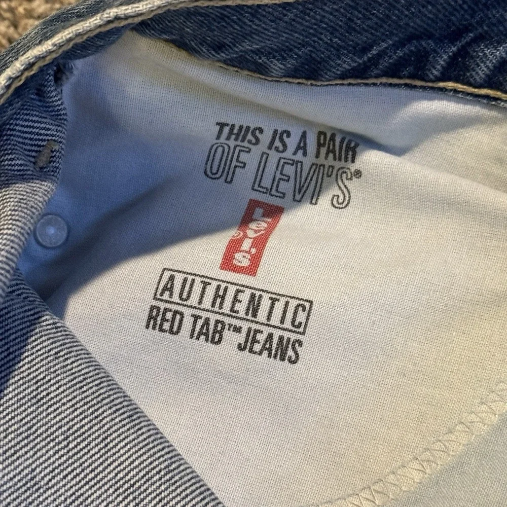 Vintage 90's Levi's Dry Goods denim jeans sz 11 Jr Red Tab Two Horse Brand